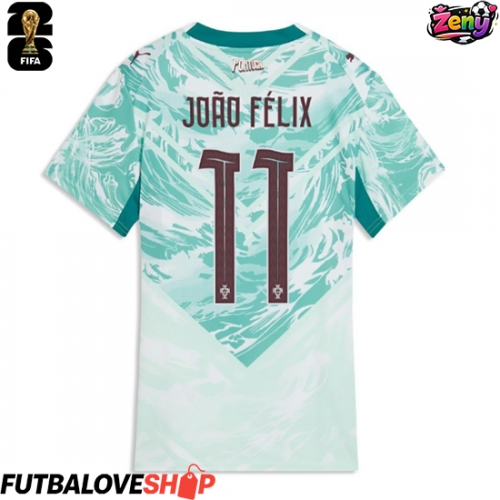 Dres Portugalsko Joao Felix #11 Preč pre Ženy MS 2026 Krátky Rukáv
